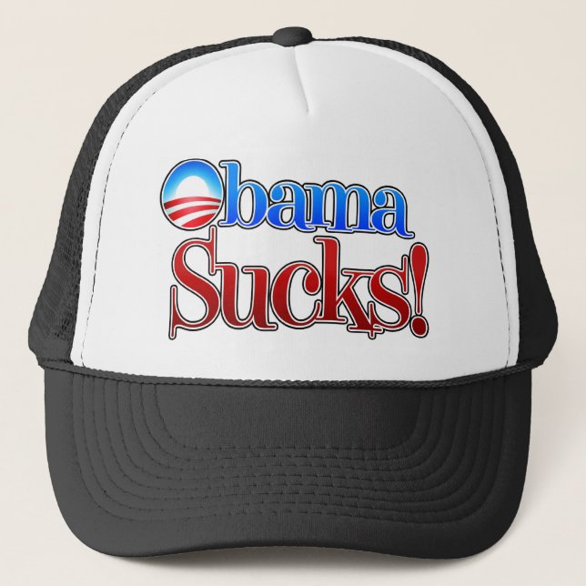 Gorra De Camionero El cuartel Obama chupa (Anverso)