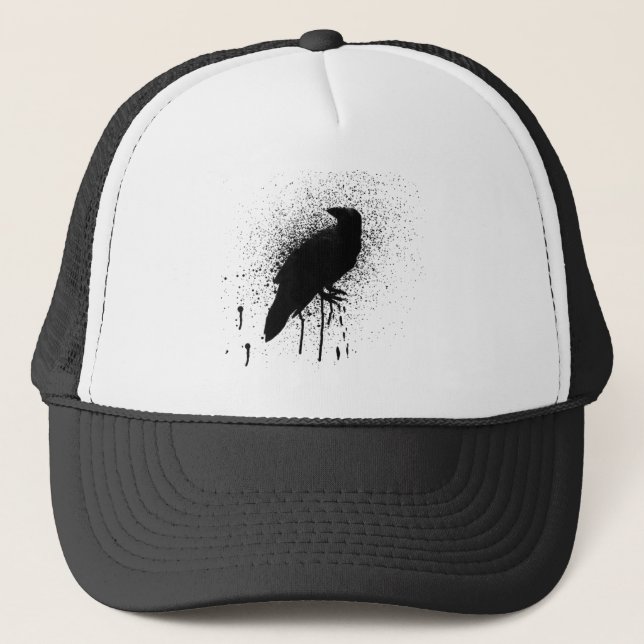 Gorra De Camionero El cuervo negro (Anverso)