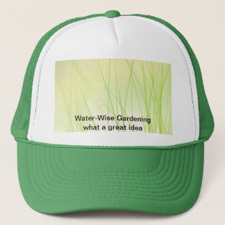 Gorra De Camionero El cultivar un huerto Agua-Sabio