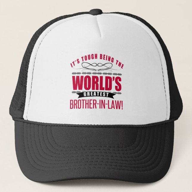 Gorra De Camionero El cuñado más grande del mundo (Anverso)