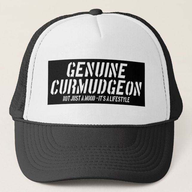 Gorra De Camionero El currículum genuino solo es un modo de vida (Anverso)