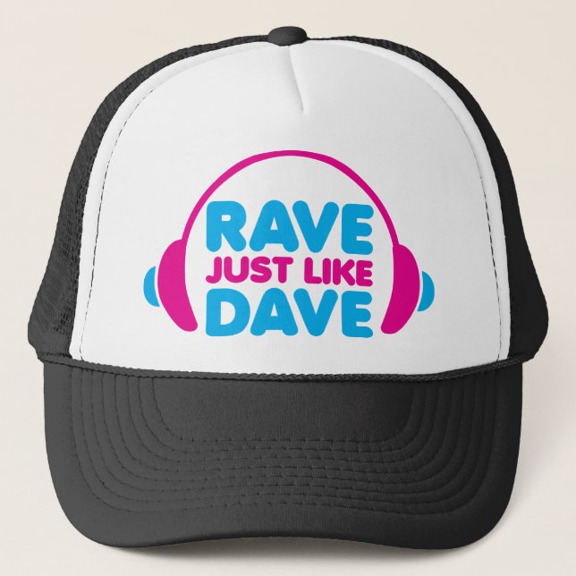Gorra De Camionero El delirio apenas tiene gusto de Dave (Anverso)