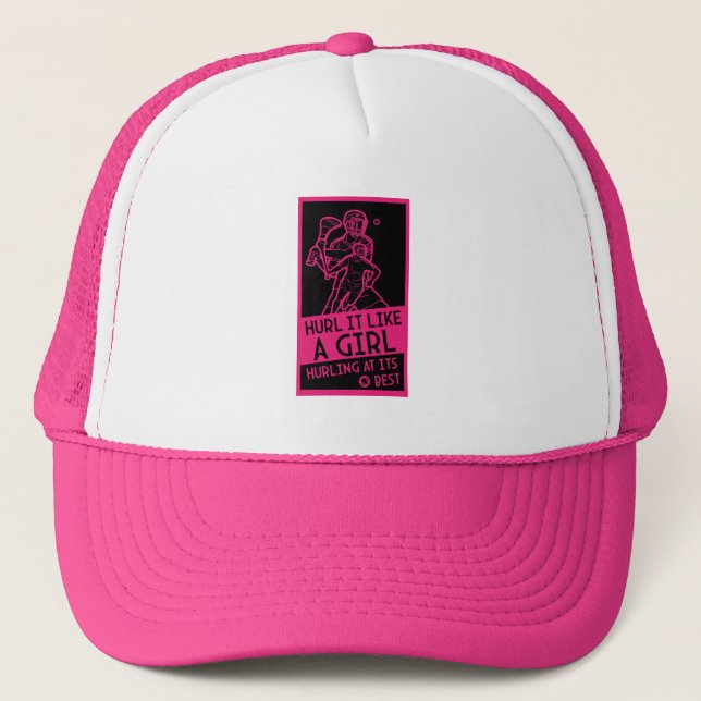 Gorra De Camionero El deporte de las mujeres (Anverso)