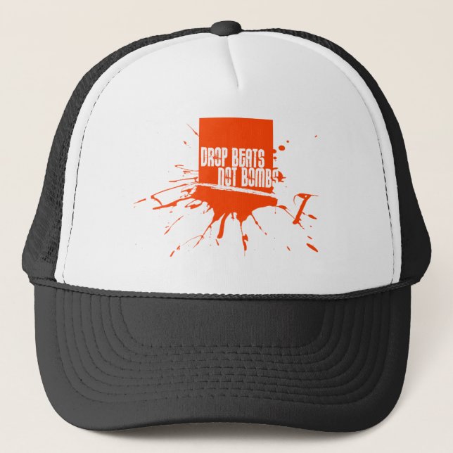 Gorra De Camionero El descenso bate no bombas (Anverso)