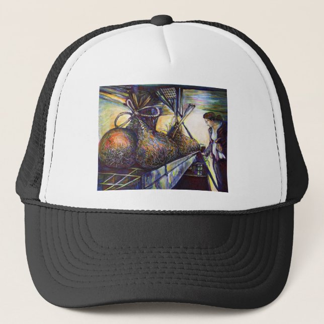 Gorra De Camionero El devastador destino de la vida (Anverso)