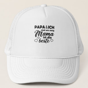 Gorra De Camionero El día de la madre, la madre es la mejor madre