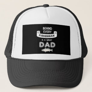 Gorra De Camionero El día de padre que pesca la gran camisa del pap