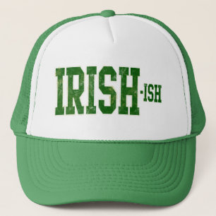 Gorra De Camionero El día de St Patrick Irlandés-ish, divertido