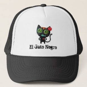 Gorra De Camionero El día del gato negro muerto