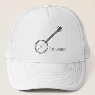 Gorra De Camionero El diseño del banjo apenas añade nombre