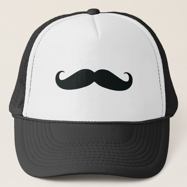 Gorra De Camionero El diseño del bigote (Anverso)