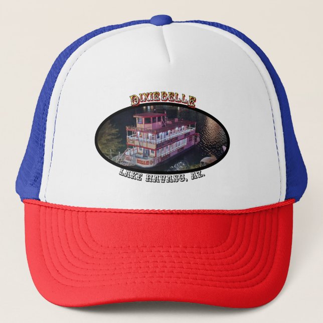 Gorra De Camionero El Dixie Belle Lake Havasu, Az. (Anverso)
