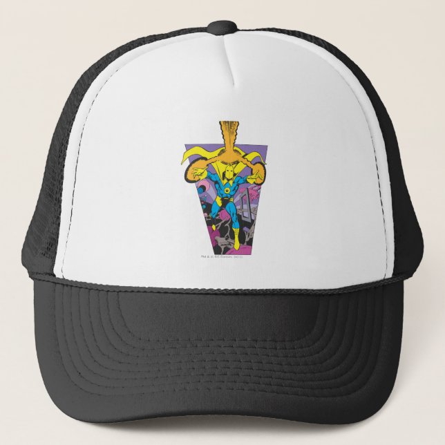 Gorra De Camionero El Dr. Fate manipula la magia (Anverso)