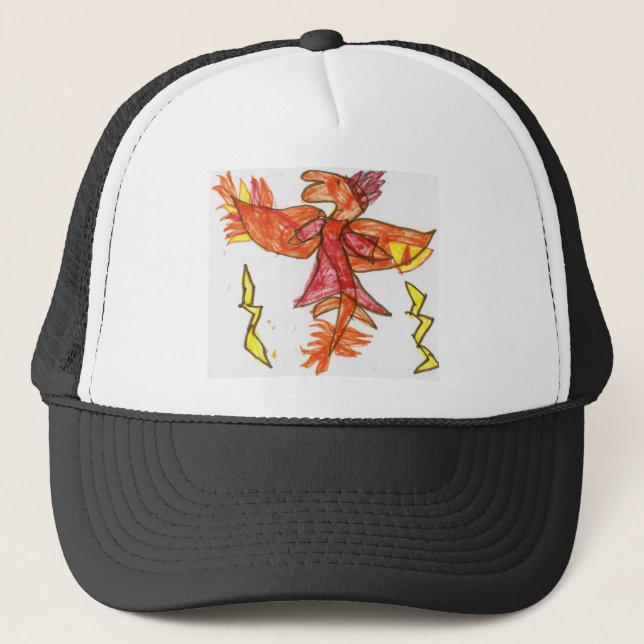 Gorra De Camionero El Draggy ardiente (Anverso)