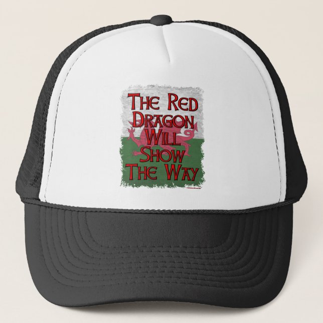 Gorra De Camionero El dragón rojo (Anverso)