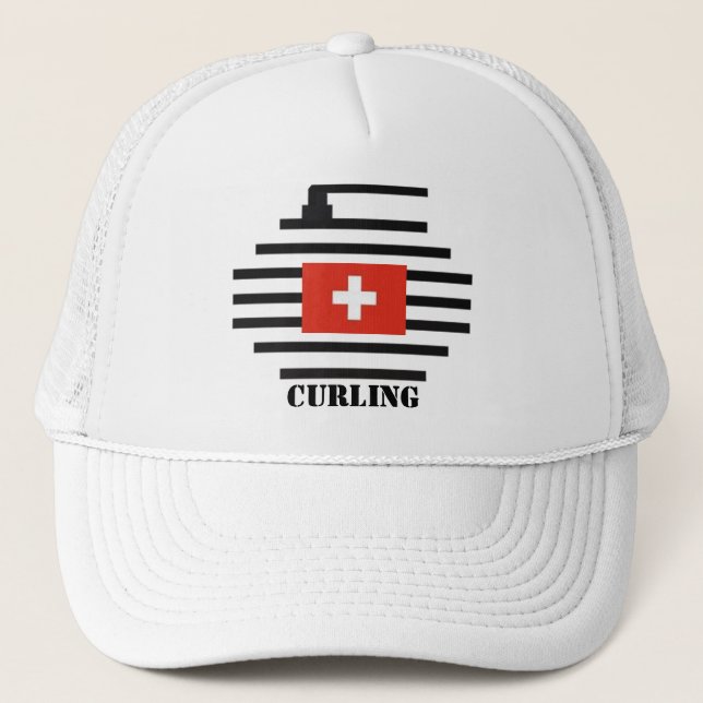 Gorra De Camionero El encresparse de Suiza (Anverso)