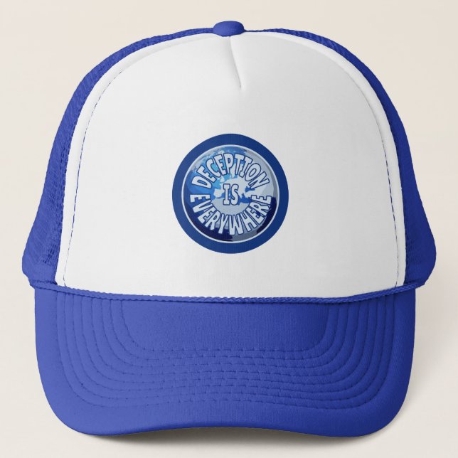 Gorra De Camionero El engaño está por todas partes (Anverso)
