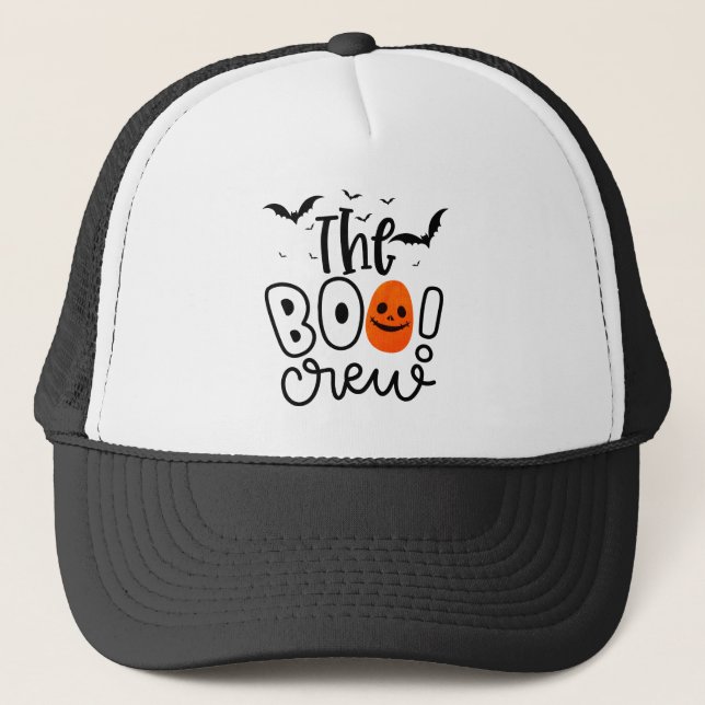 Gorra De Camionero El equipo de Boo | Halloween (Anverso)