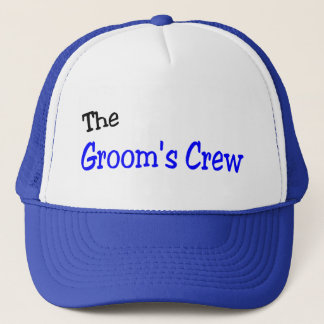 Gorra De Camionero El equipo de los novios (azul y negro)