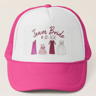 Gorra De Camionero El equipo de novias ducha de novia batallas de bac