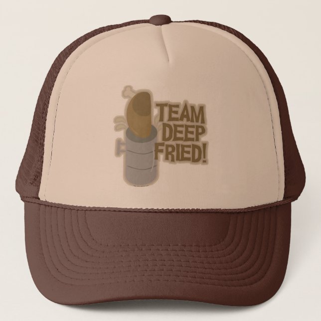 Gorra De Camionero ¡El Equipo Fried Turquía! (Anverso)
