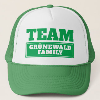 Gorra De Camionero El equipo verde personalizó nombre del equipo o