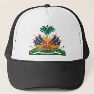 Gorra De Camionero El escudo de armas de Haití