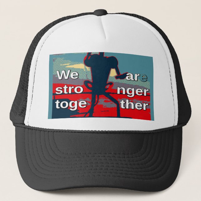 Gorra De Camionero El eslogan de la última campaña de Hillary Clinton (Anverso)