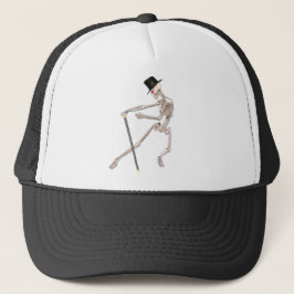 Gorra De Camionero El esqueleto bailarín