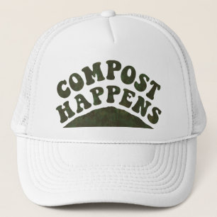 Gorra De Camionero El estiércol vegetal sucede casquillo