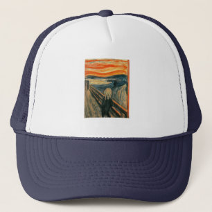 Gorra De Camionero El estribillo del arte expresionista moderno Edvar