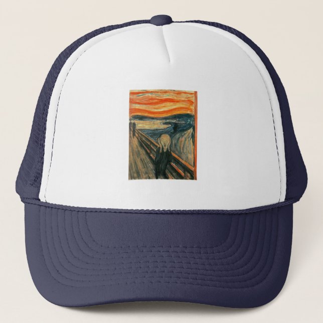 Gorra De Camionero El estribillo del arte expresionista moderno Edvar (Anverso)