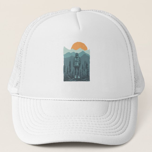 Gorra De Camionero El excursionista (Anverso)