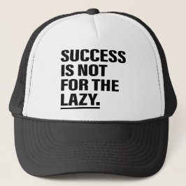 Gorra De Camionero El éxito del arte inspirador Tips de vida citas ar