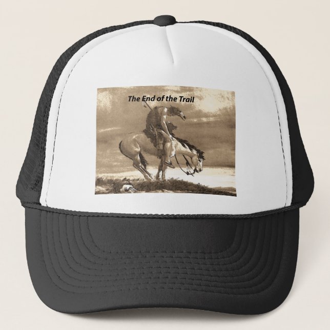 Gorra De Camionero El extremo del rastro (Anverso)
