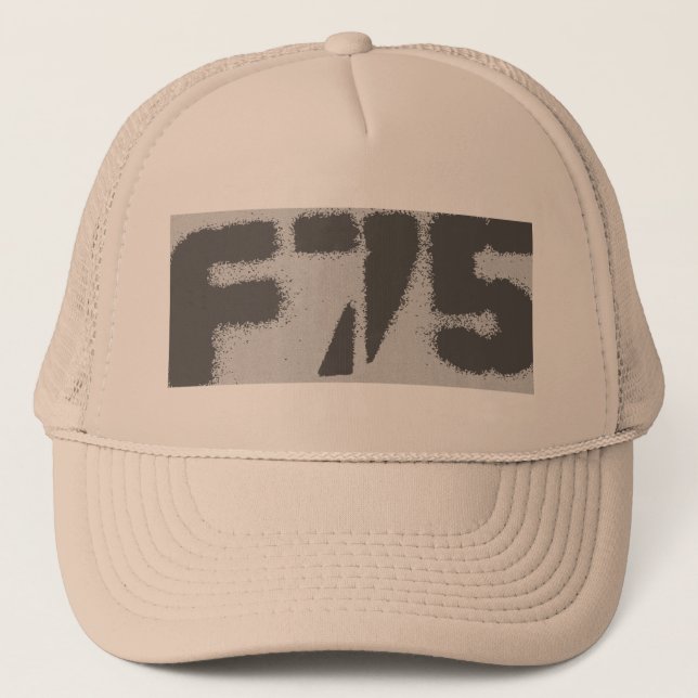 Gorra De Camionero El F75 (Anverso)