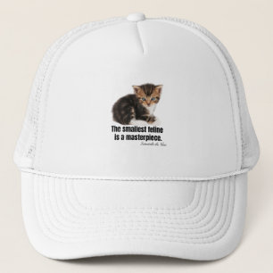 Gorra De Camionero El felino más pequeño es una obra maestra.