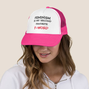 GORRA DE CAMIONERO EL FEMINISMO ES MI SEGUNDA PALABRA F FAVORITA