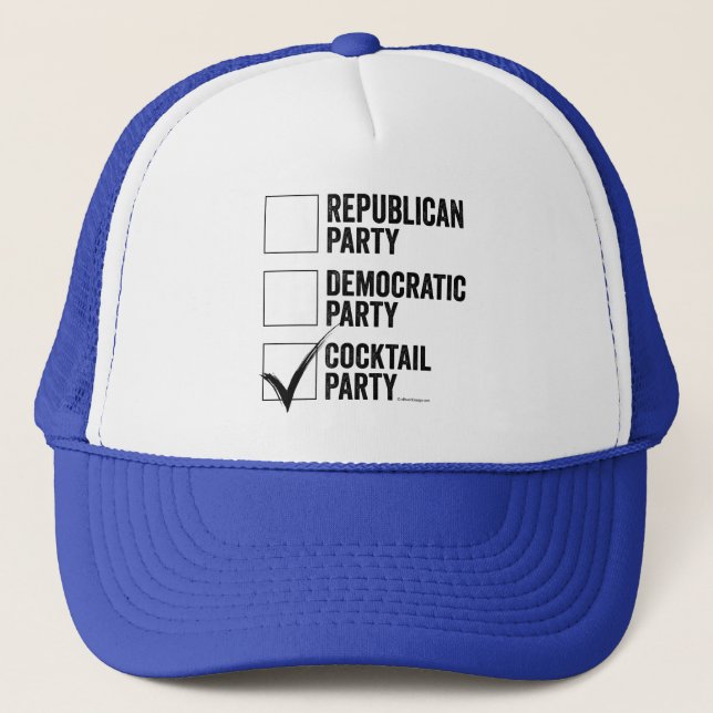 Gorra De Camionero El Fiesta de cócteles (Anverso)