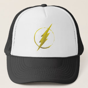 Gorra De Camionero El Flash Emblema del pecho amarillo