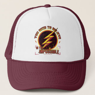 Gorra De Camionero El Flash | Necesita Creer En Lo Imposible