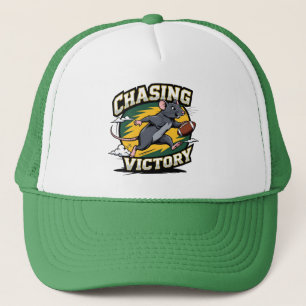 Gorra De Camionero El fútbol americano persigue la victoria