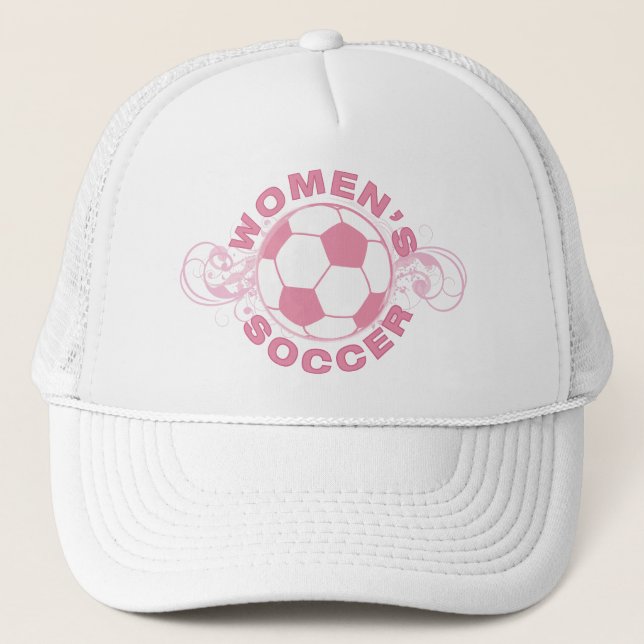 Gorra De Camionero El fútbol de las mujeres (Anverso)