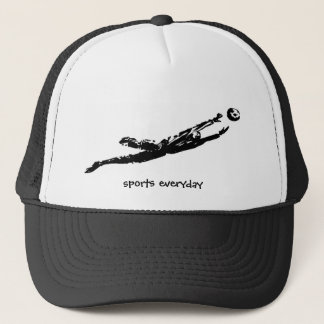 Gorra De Camionero el fútbol, meta, patín, deporte, gimnasio,