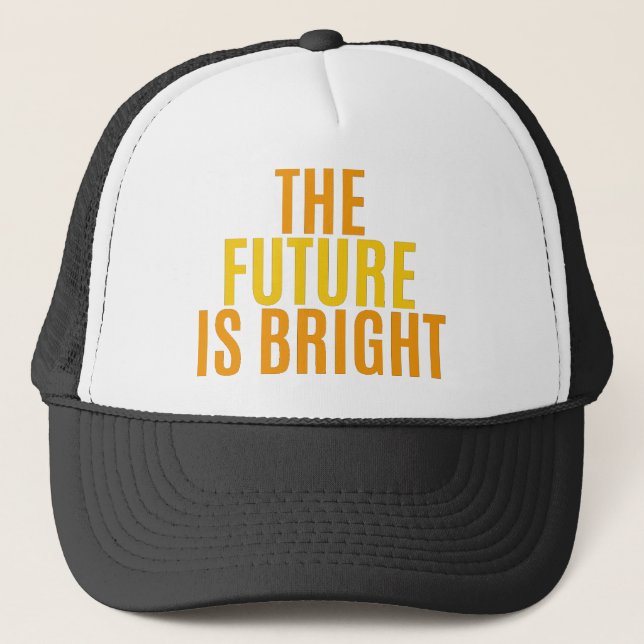GORRA DE CAMIONERO EL FUTURO ES BRILLANTE (Anverso)