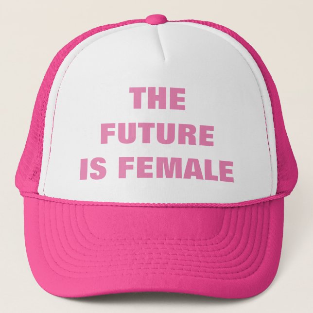 GORRA DE CAMIONERO EL FUTURO ES FEMENINO (Anverso)