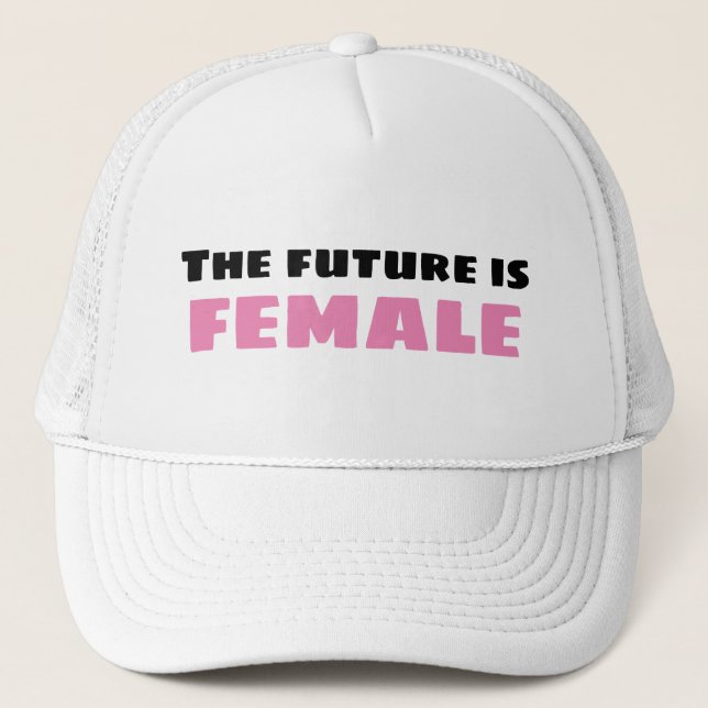 Gorra De Camionero El futuro es femenino (Anverso)