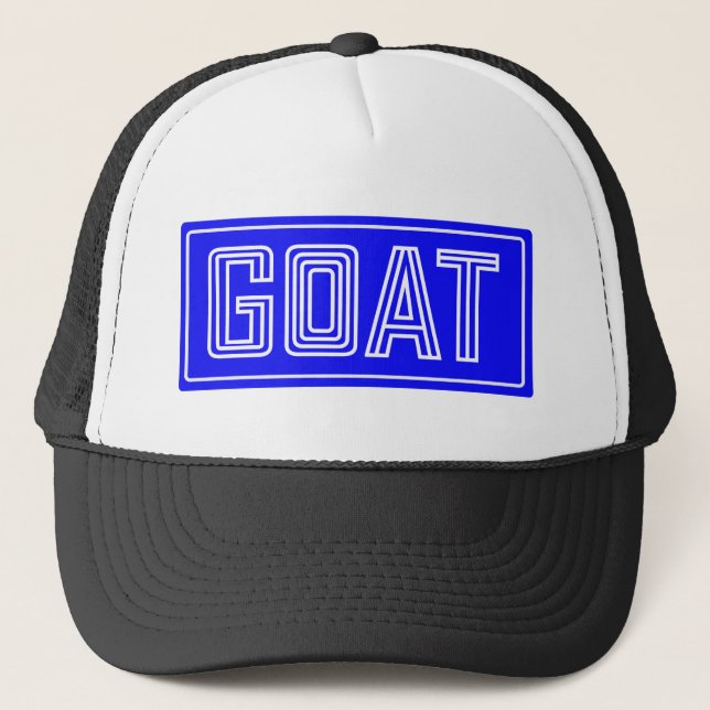 Gorra De Camionero El G.O.A.T hasta el infinito (Anverso)