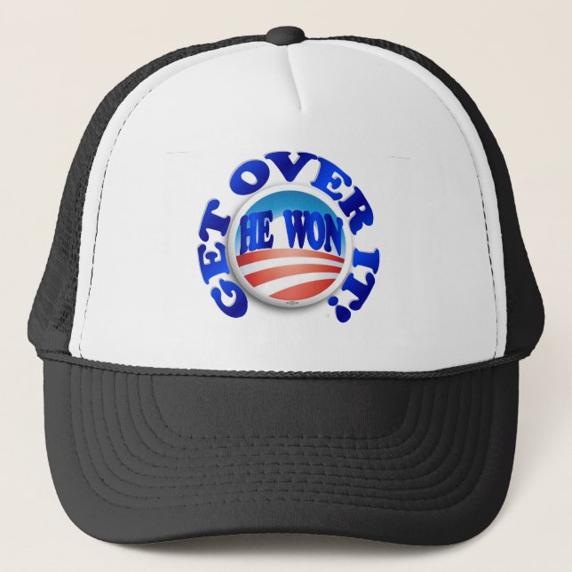 Gorra De Camionero ¡Él ganó! (Anverso)