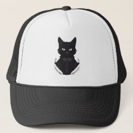 Gorra De Camionero El gato negro encantado de Salem